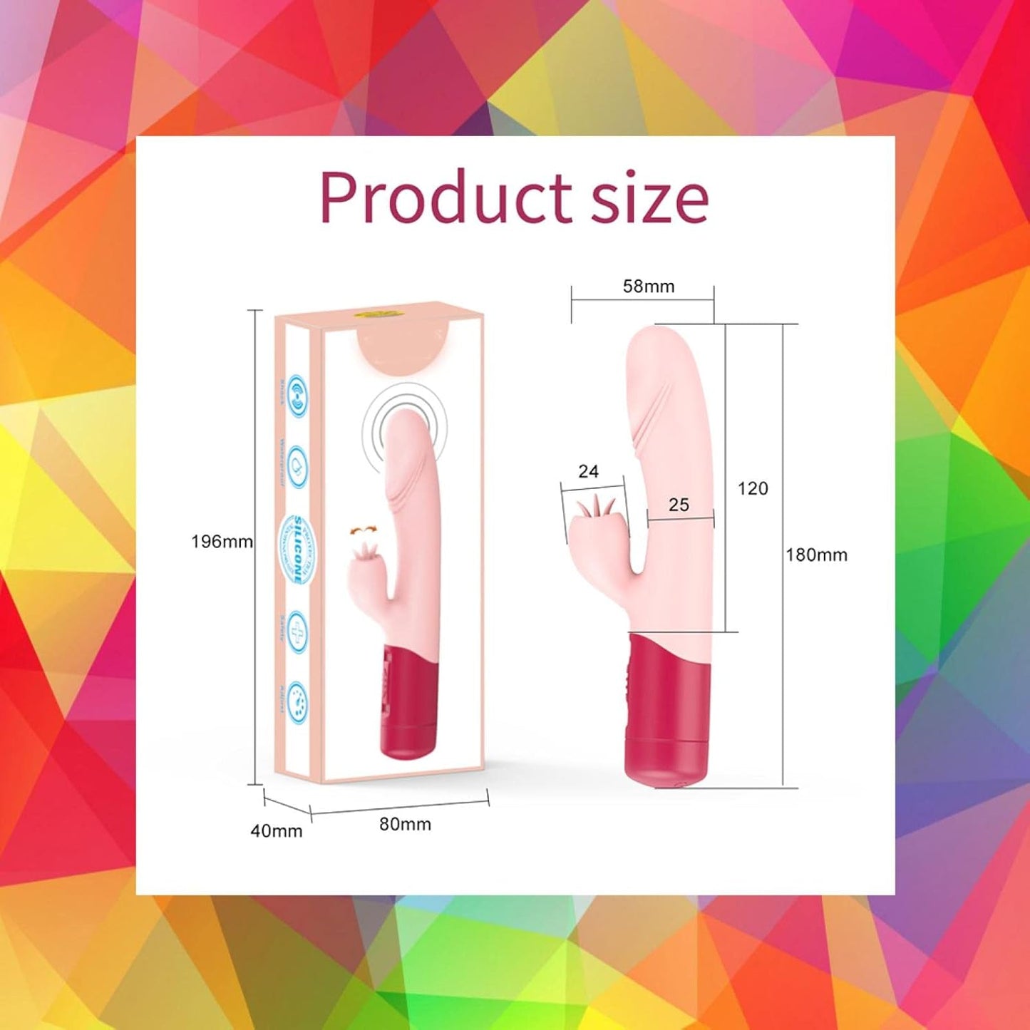 Light Pink Vibrator - Freaky Fun