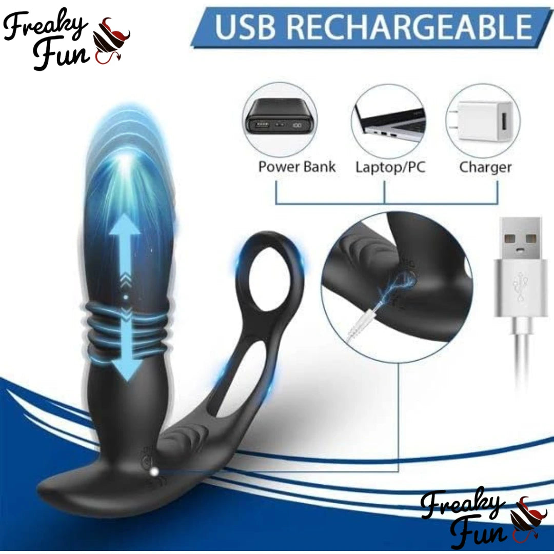 Remote Controlled Prostate Massager for Men