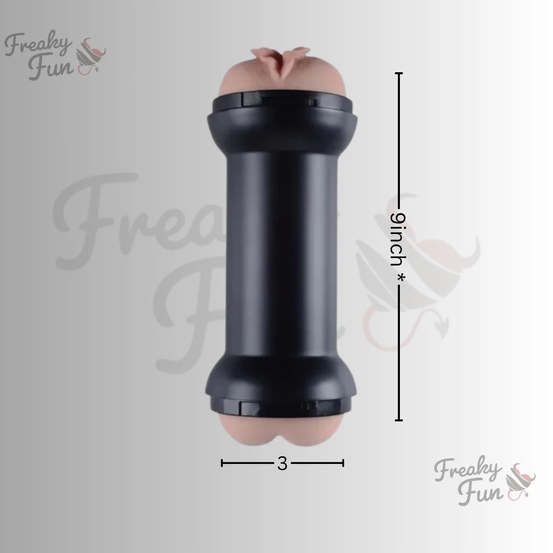 Pussy and anal masturbator 2 in 1