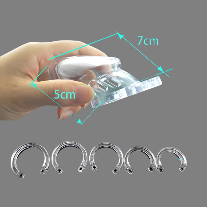 Pink Chastity Cage - Freaky Fun