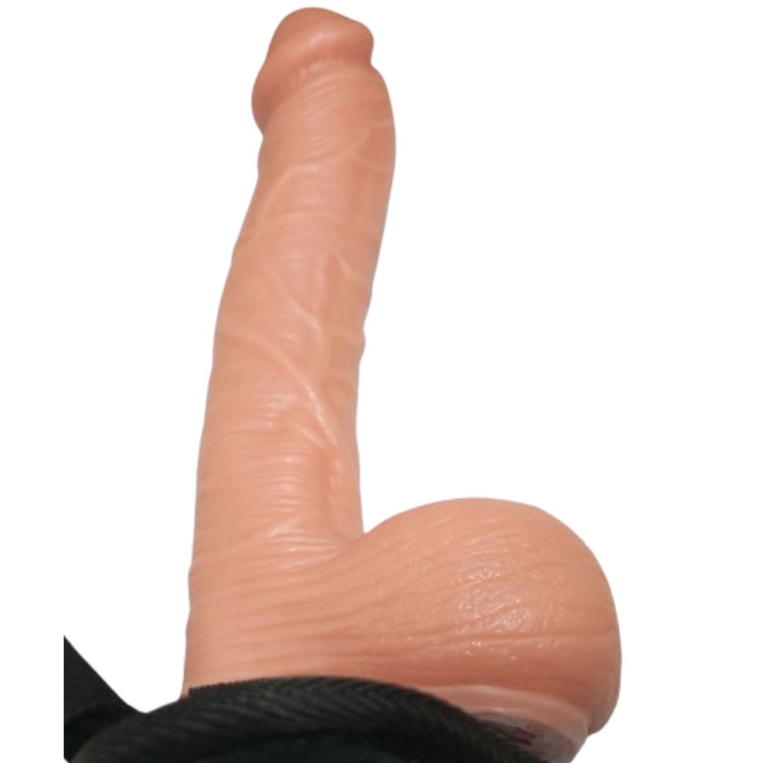 12 Inch Silicone Dildo With Belt - Freaky Fun