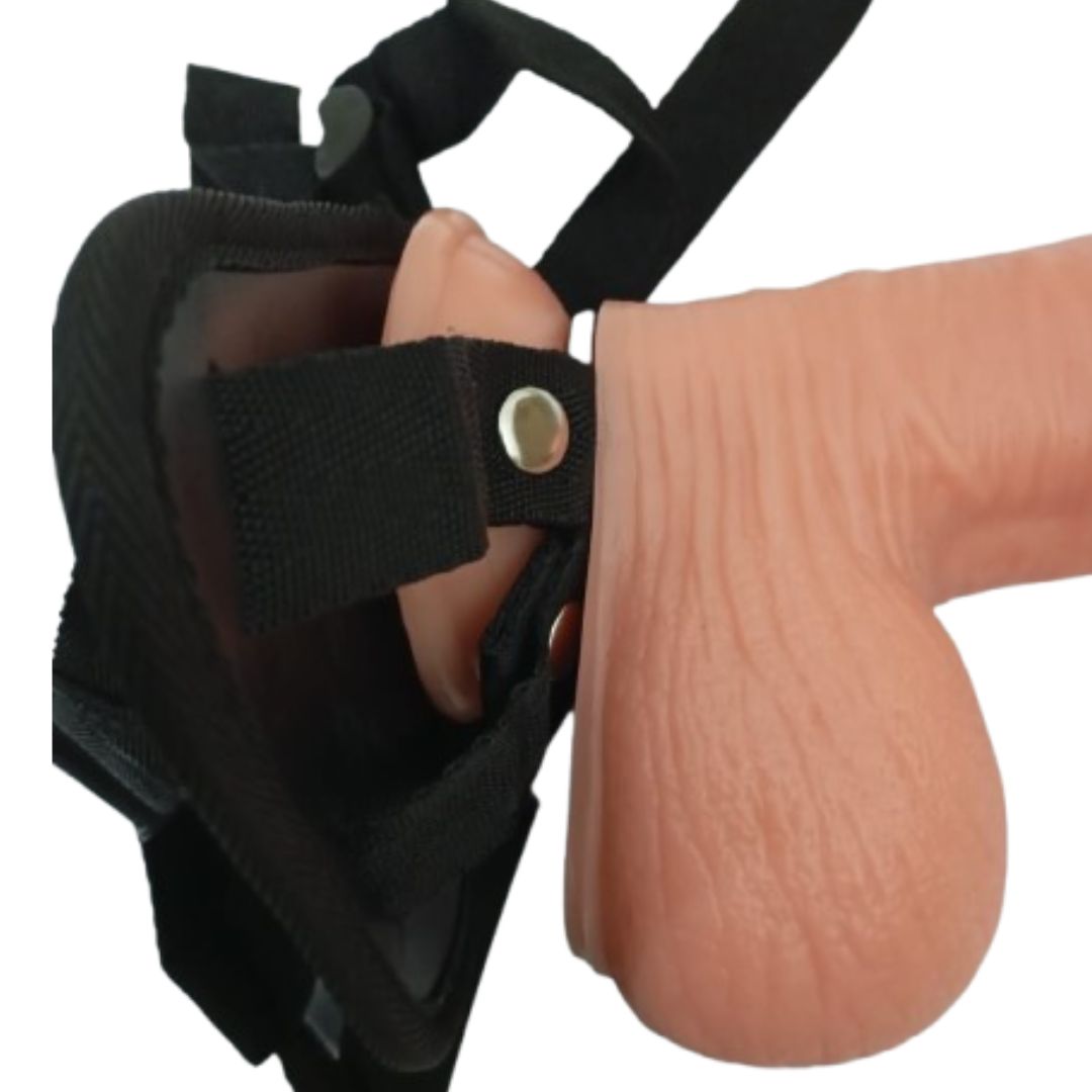 12 Inch Silicone Dildo With Belt - Freaky Fun