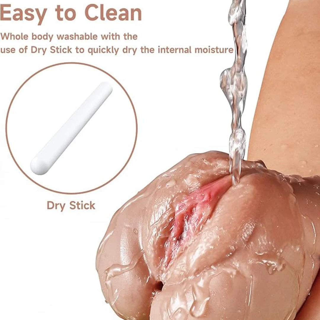 3 in 1 Masturbator Pussy Anal Mouth