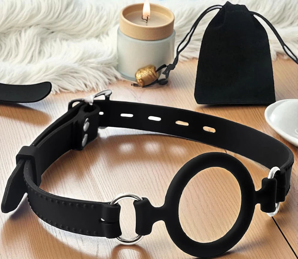 Steel Adjustable Open Mouth Gag