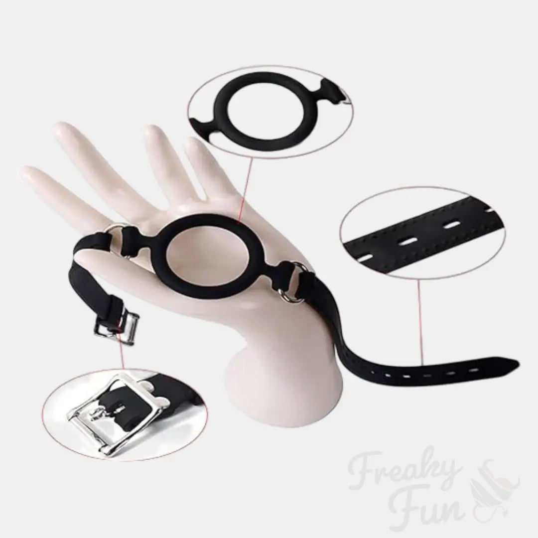 Steel Adjustable Open Mouth Gag