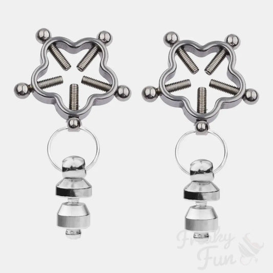 5 Sided Screw Nipple Metal Clamps