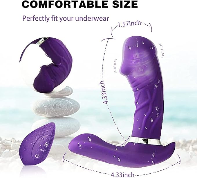Silicon Remote Control Vibrator - Freaky Fun
