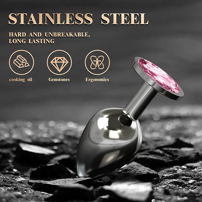Stainless Steel Butt Plug - Freaky Fun