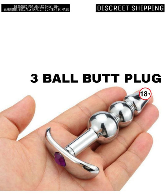 Three Bead Plug