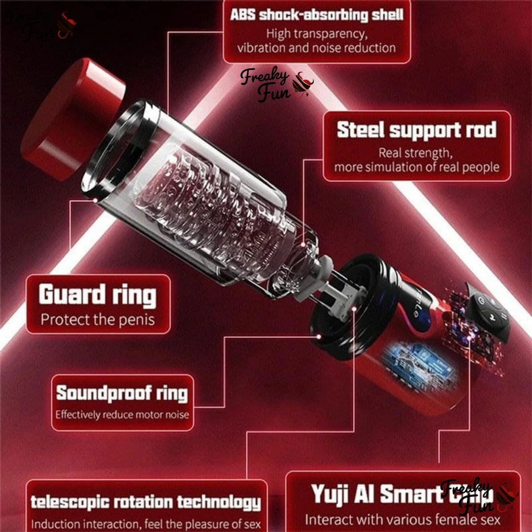 Automated Red Lily Masturbator