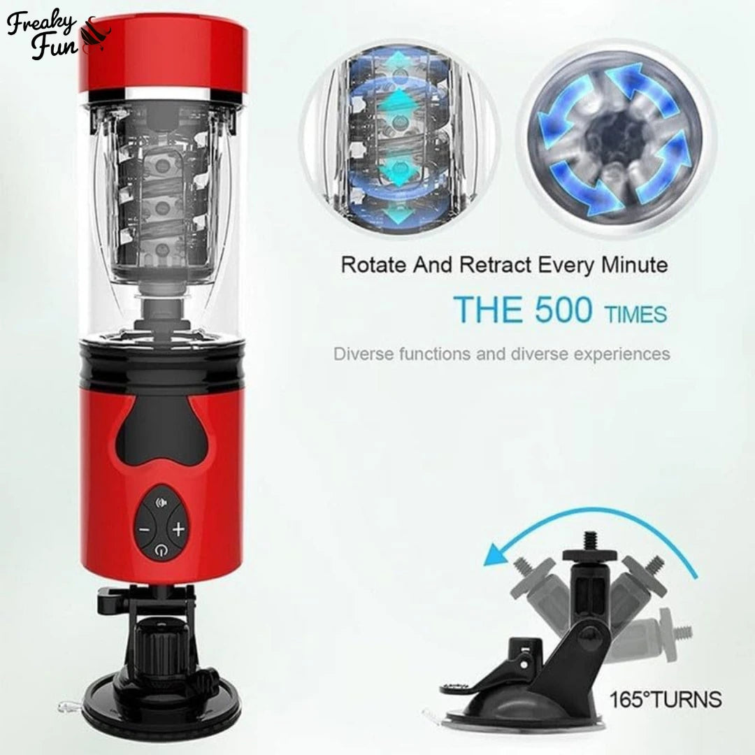 Automated Red Lily Masturbator