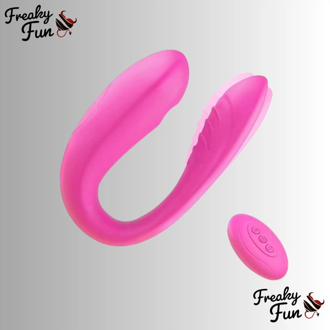 Pink vibrator with Remote Control