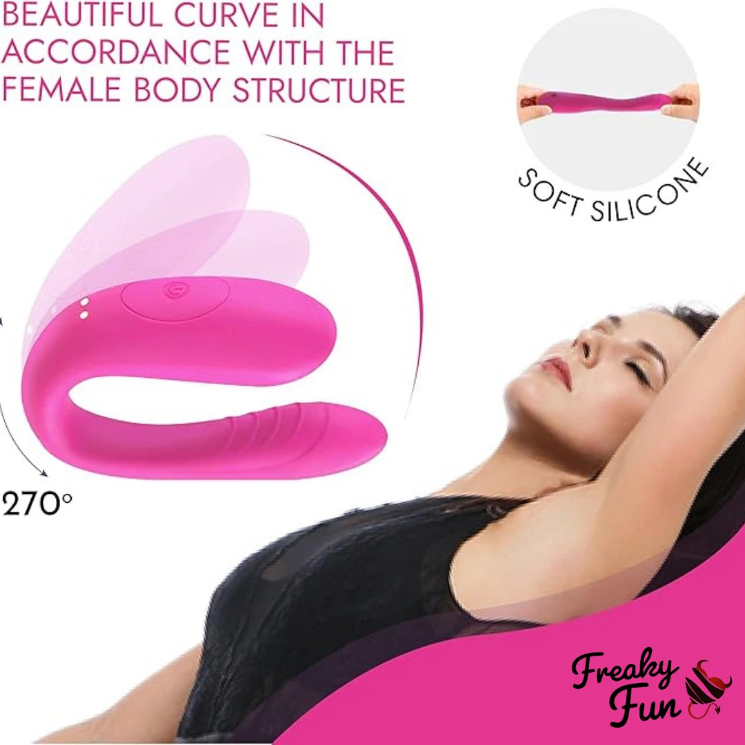 Pink vibrator with Remote Control