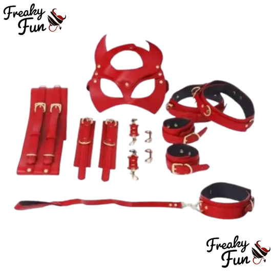 Devil's Night Red BDSM kit