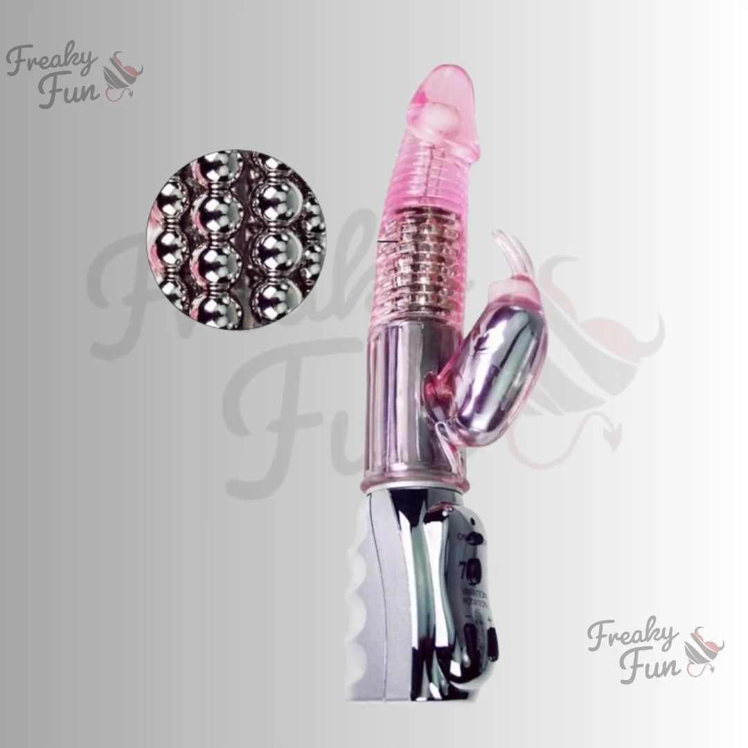 Rotating and vibrating Dildo