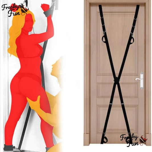 Door Harness with hand and leg-cuffs