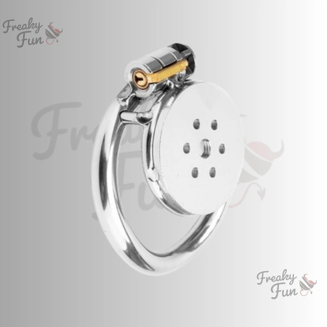 Flat Chastity Cage For Men