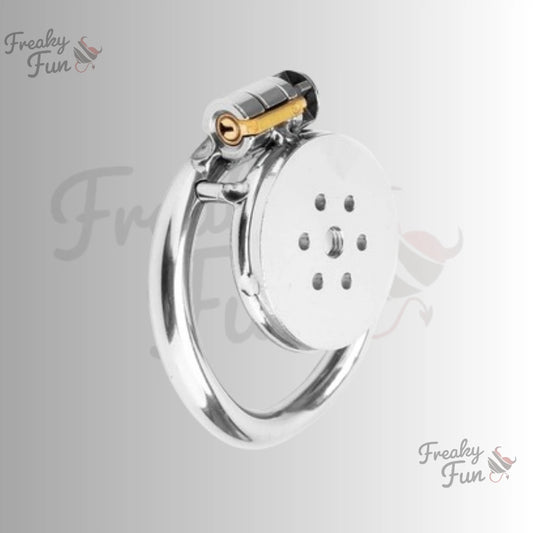 Flat Chastity Cage For Men
