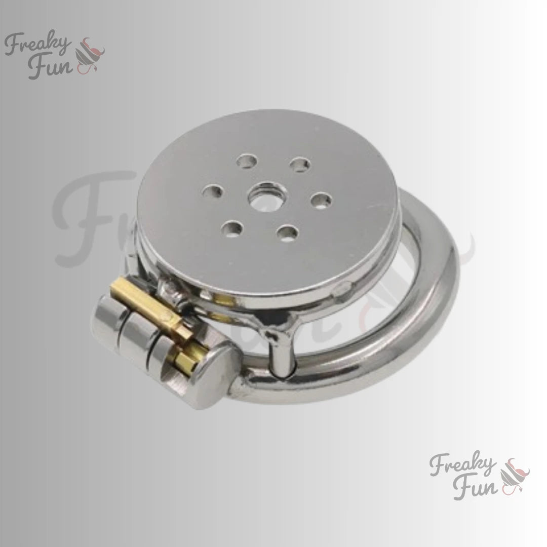 Flat Chastity Cage For Men