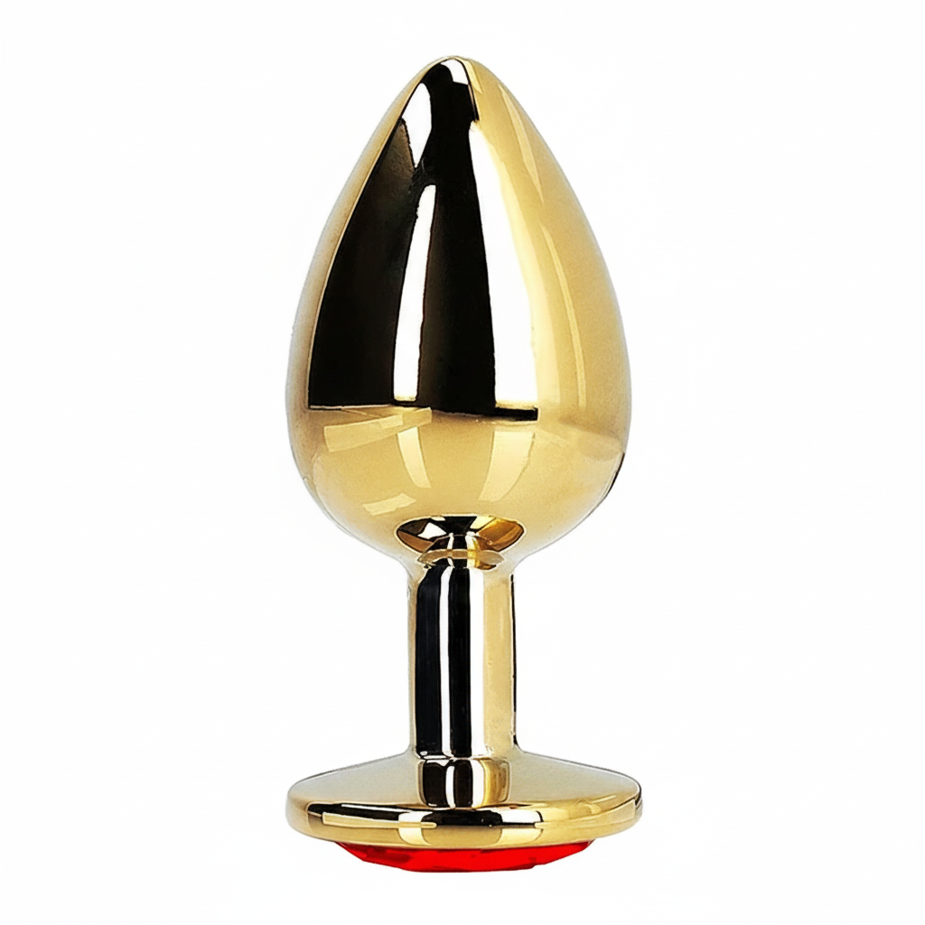 Premium Stainless Steel Golden Butt Plug