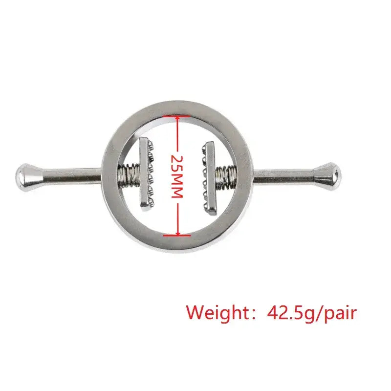 Spring Pull Slave Metal Nipple Clamps