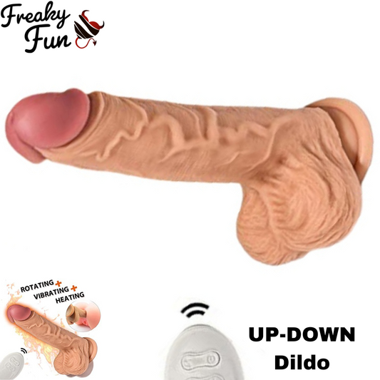 Stroking Up-Down Dildo