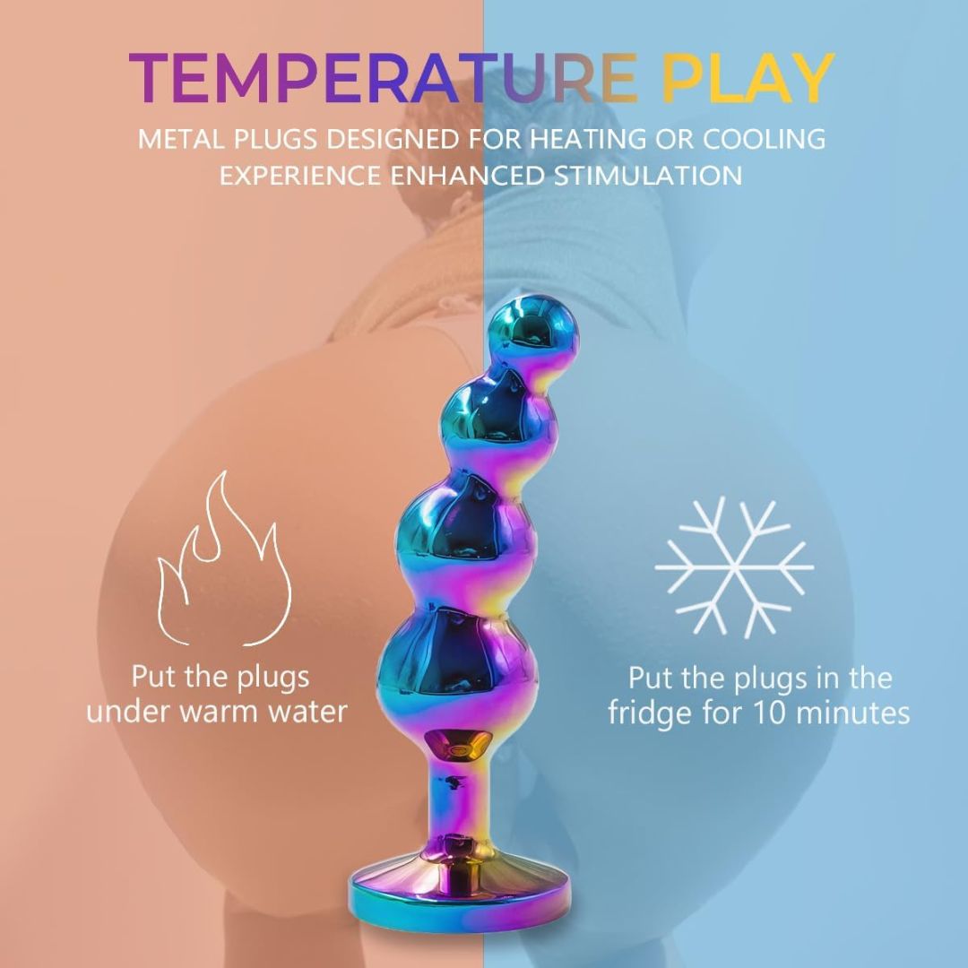 Metal Anal Bead For Women and Men - Freaky Fun