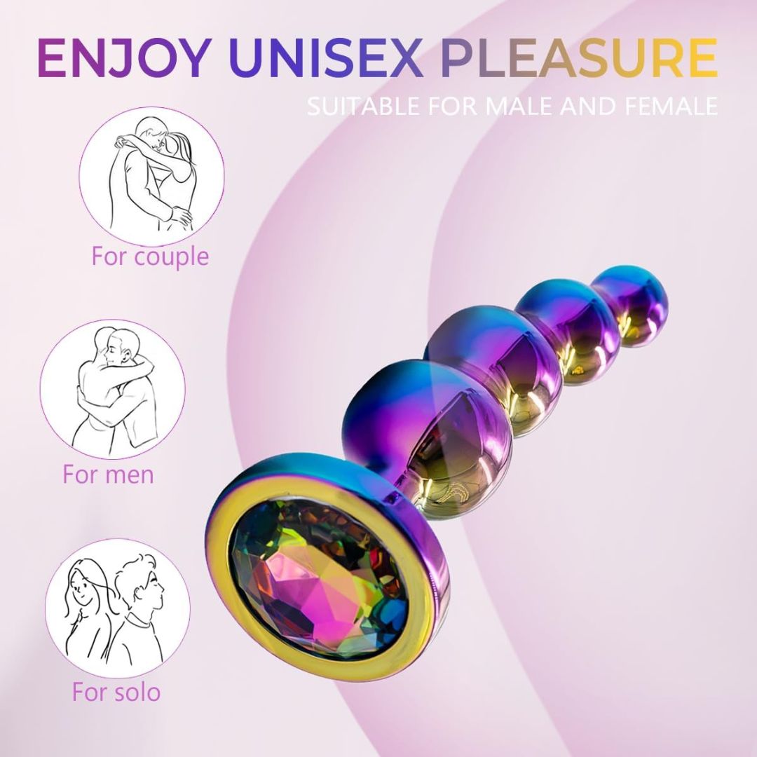 Metal Anal Bead For Women and Men - Freaky Fun