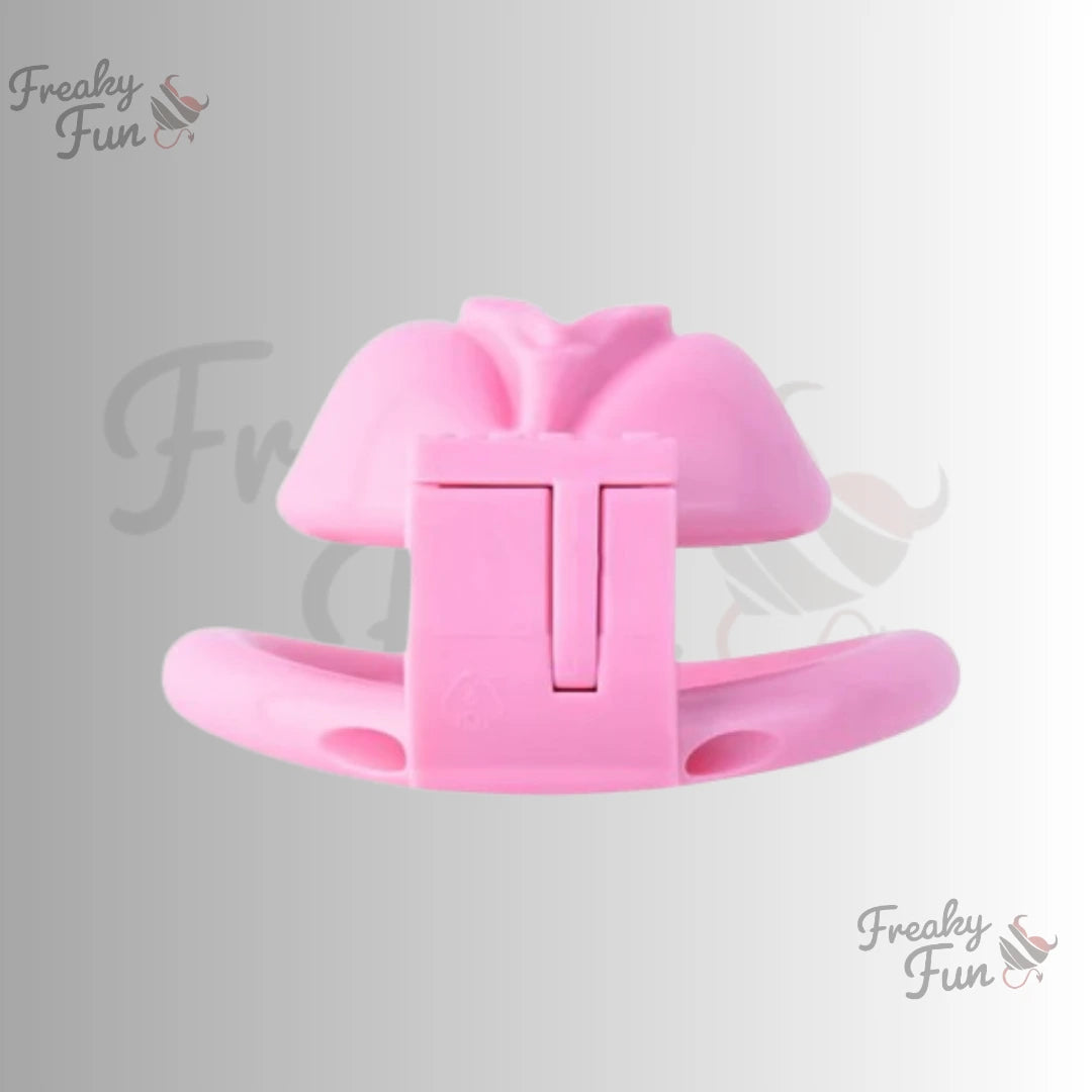 Pink Sissy Chastity Cage