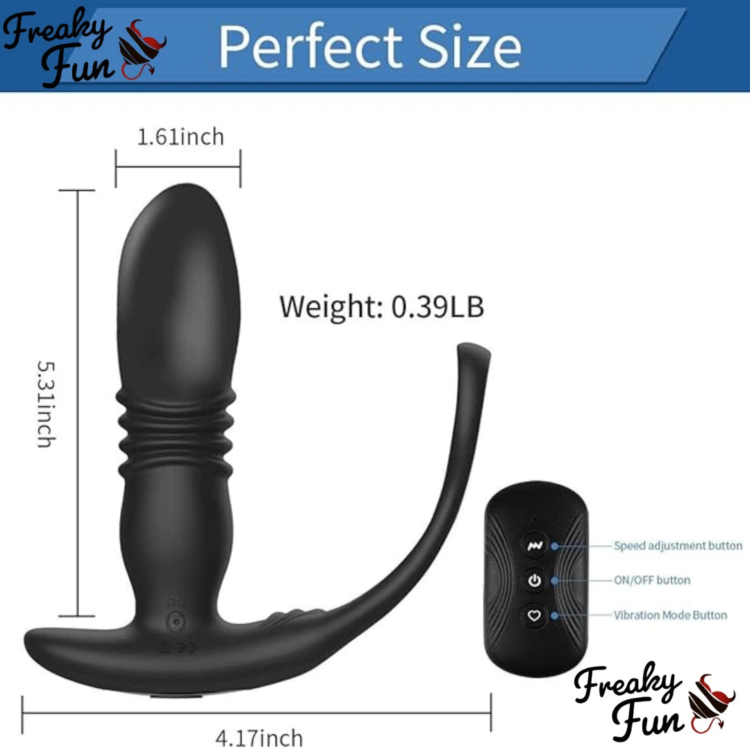Remote Controlled Prostate Massager for Men
