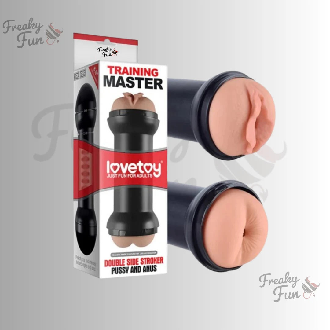 Pussy and anal masturbator 2 in 1