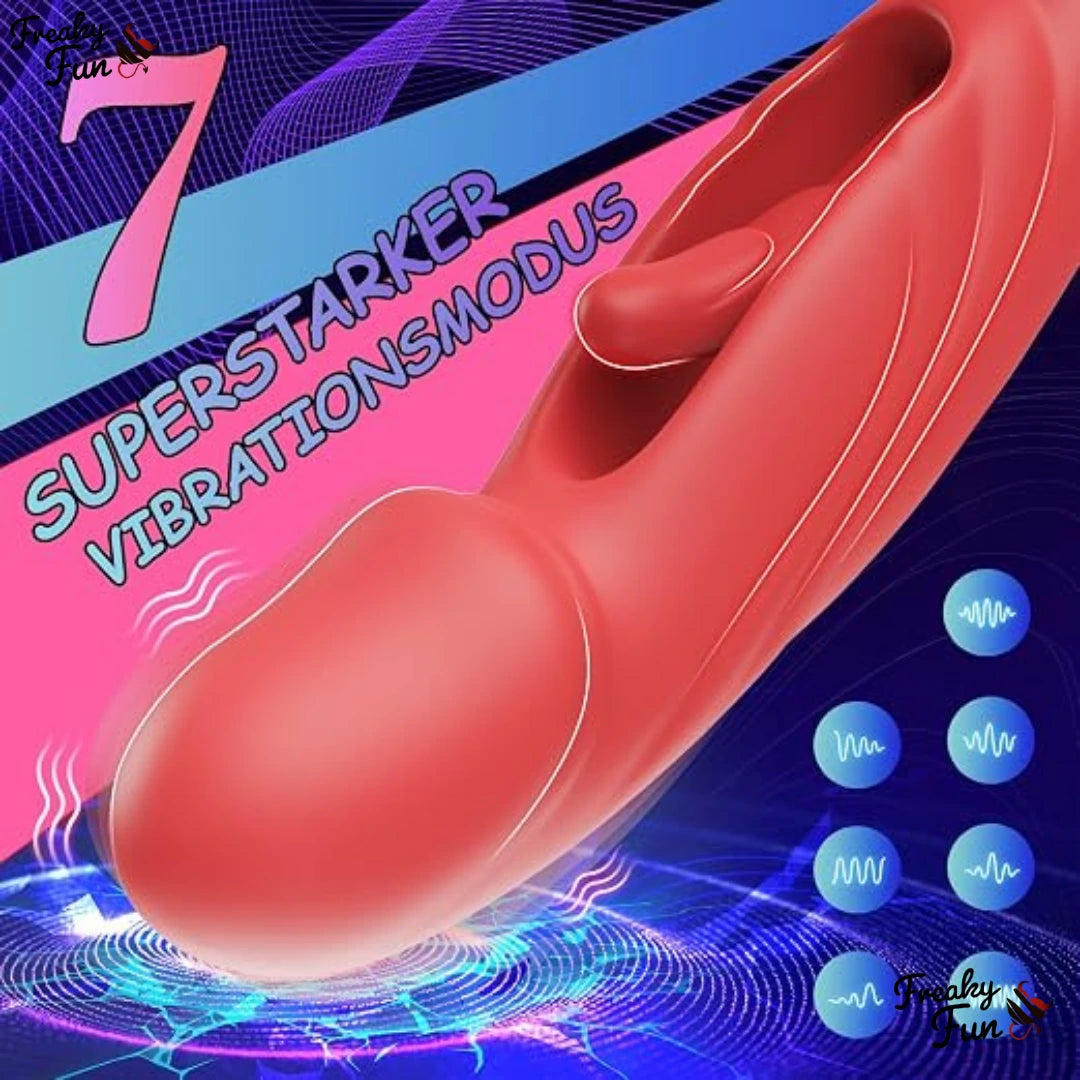 A Red Lip Vibrator