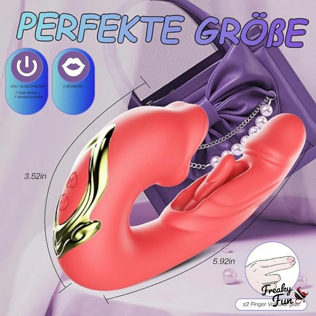 A Red Lip Vibrator