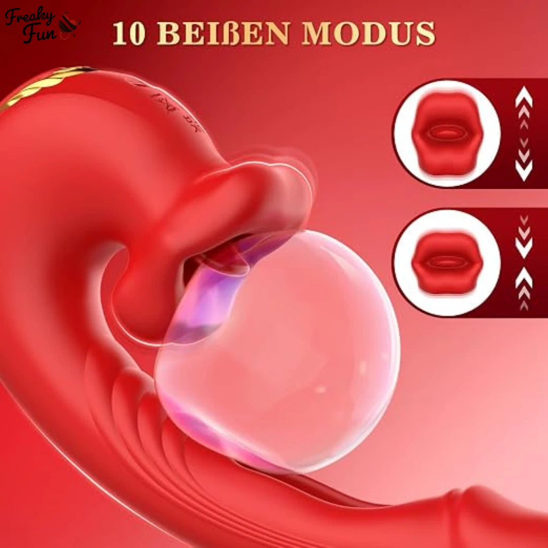 A Red Lip Vibrator