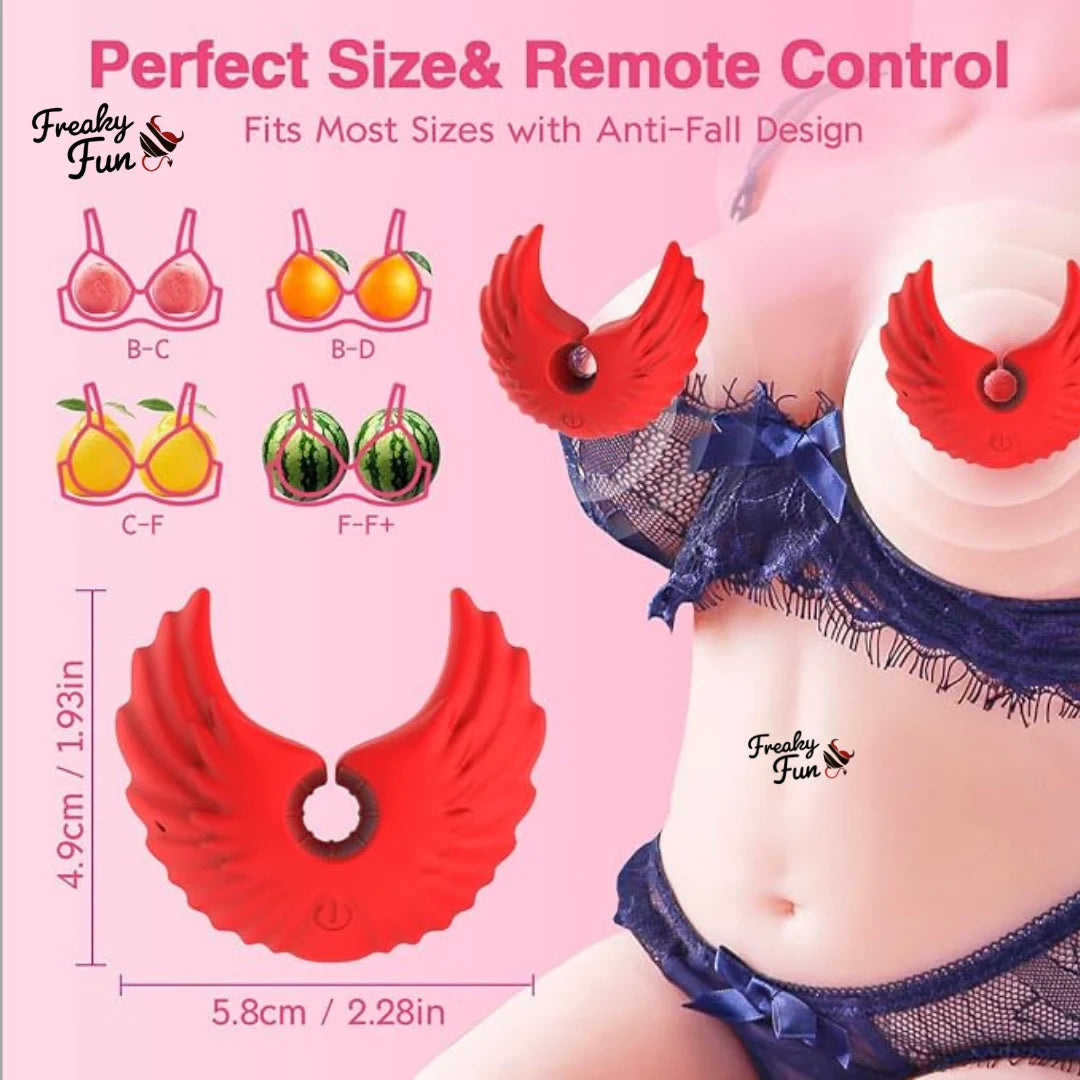 Red Wings Nipple Clamps