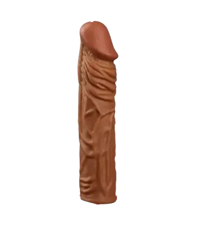 Realistic Penis Extender Sleeve - Freaky Fun