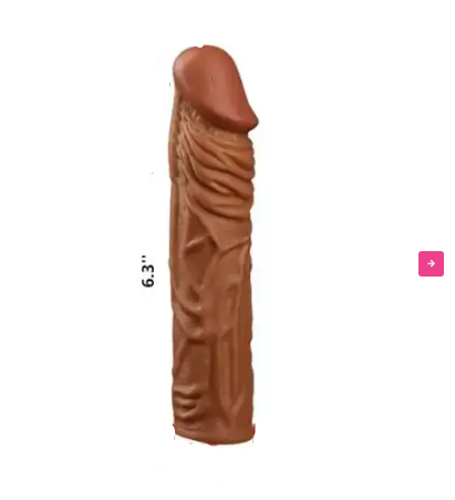 Realistic Penis Extender Sleeve - Freaky Fun