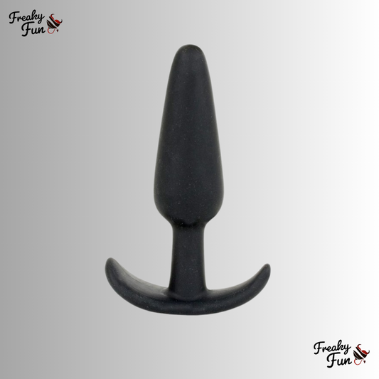 Small Size Black Soft Anal Plug