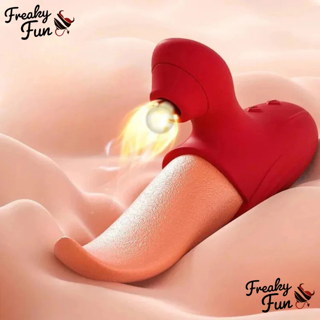 Pussy tongue licker adult toy