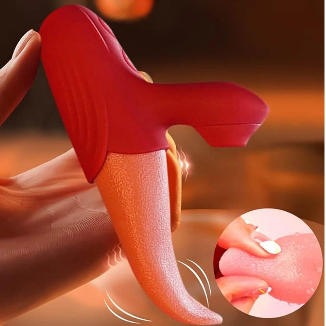 Pussy tongue licker adult toy