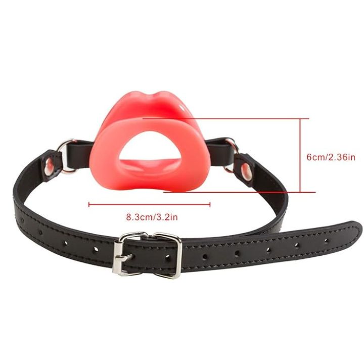 Red Lip Open Mouth Gag