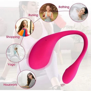 Love Rush Vibrator Controlled With Mobile App - Freaky Fun